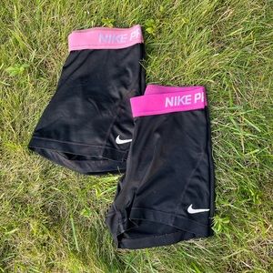 2pc set Nike pro spandex
